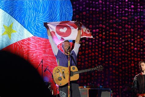 Coldplay to return to Philippines for one.
